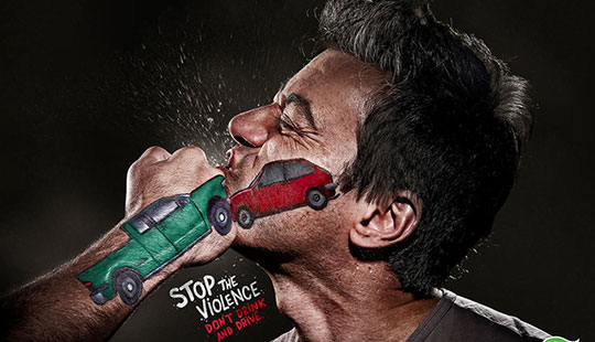 لطفا خشونت در رانندگی را کم کنید