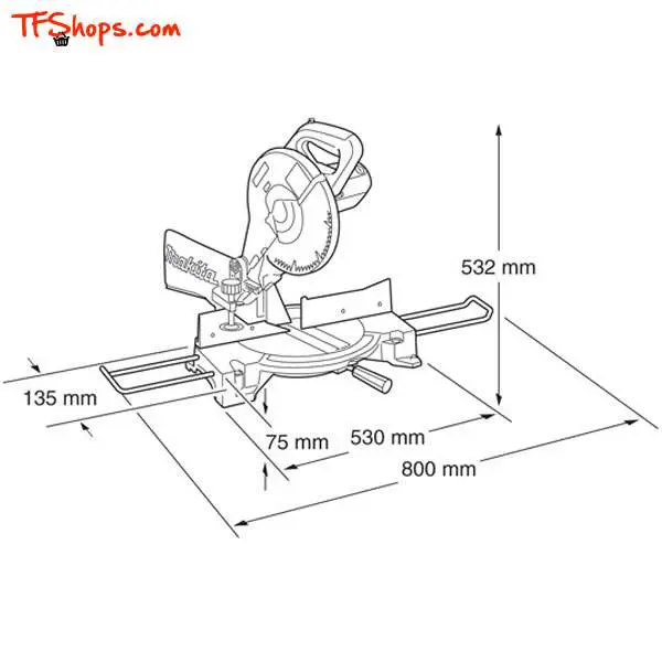 اره فارسی بر ماکیتا