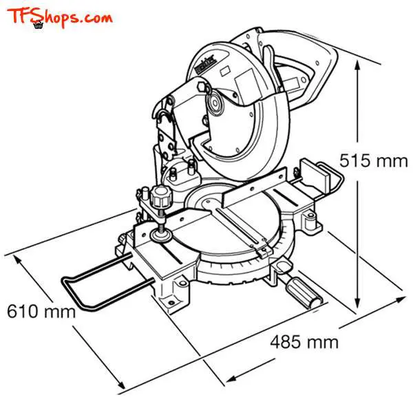 اره فارسی بر ماکیتا