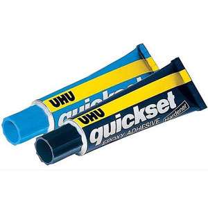 چسب دوقلوی اپوکسی اوهو  مدل quickset سایز 30 میلی لیتر