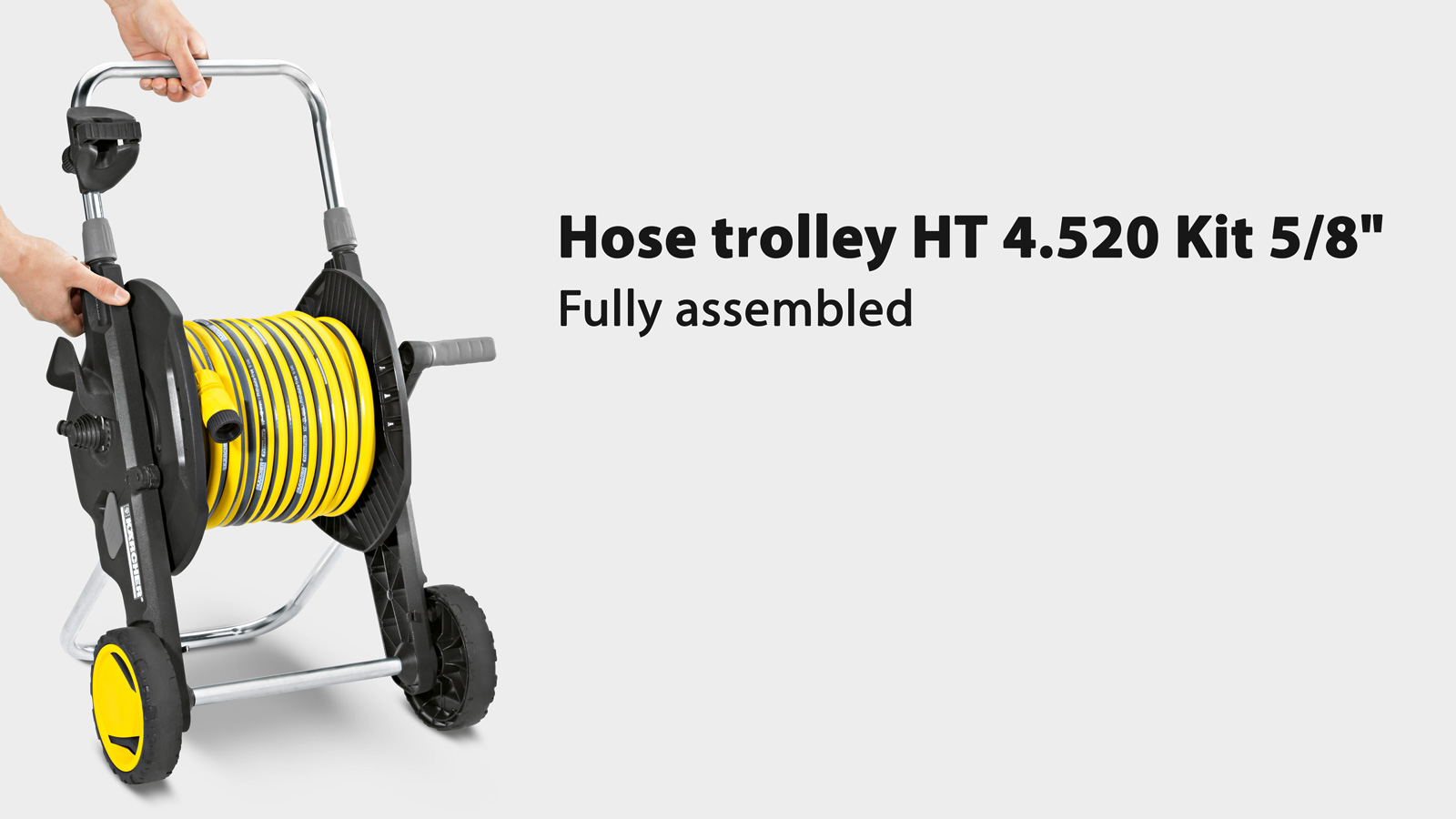 معرفی شیلنگ جمع کن چرخ دار کرشر مدل HT4520