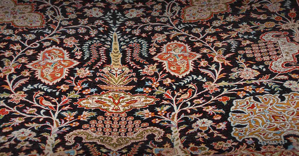   silk carpet 