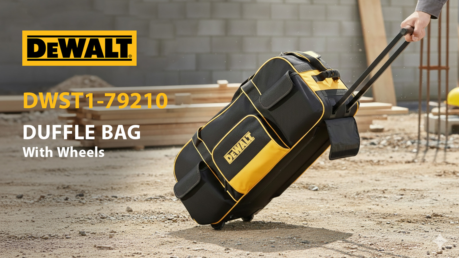 کیف ابزار چرخ‌دار دیوالت مدل DWST1-79210