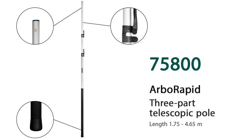 میله تلسکوپی ArboRapid برگر مدل 75800