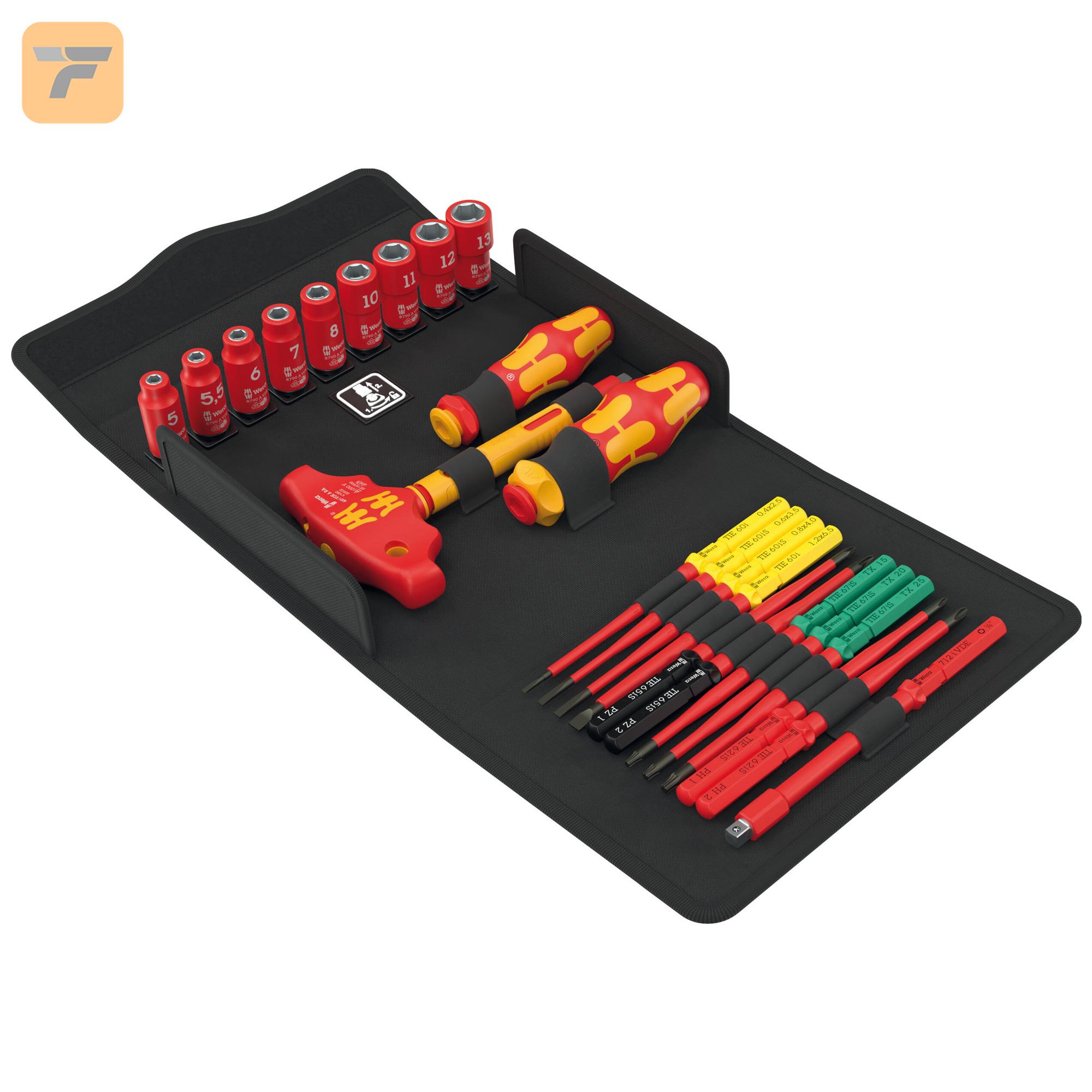 مجموعه 25 عددی پیچگوشتی فشار قوی ورا