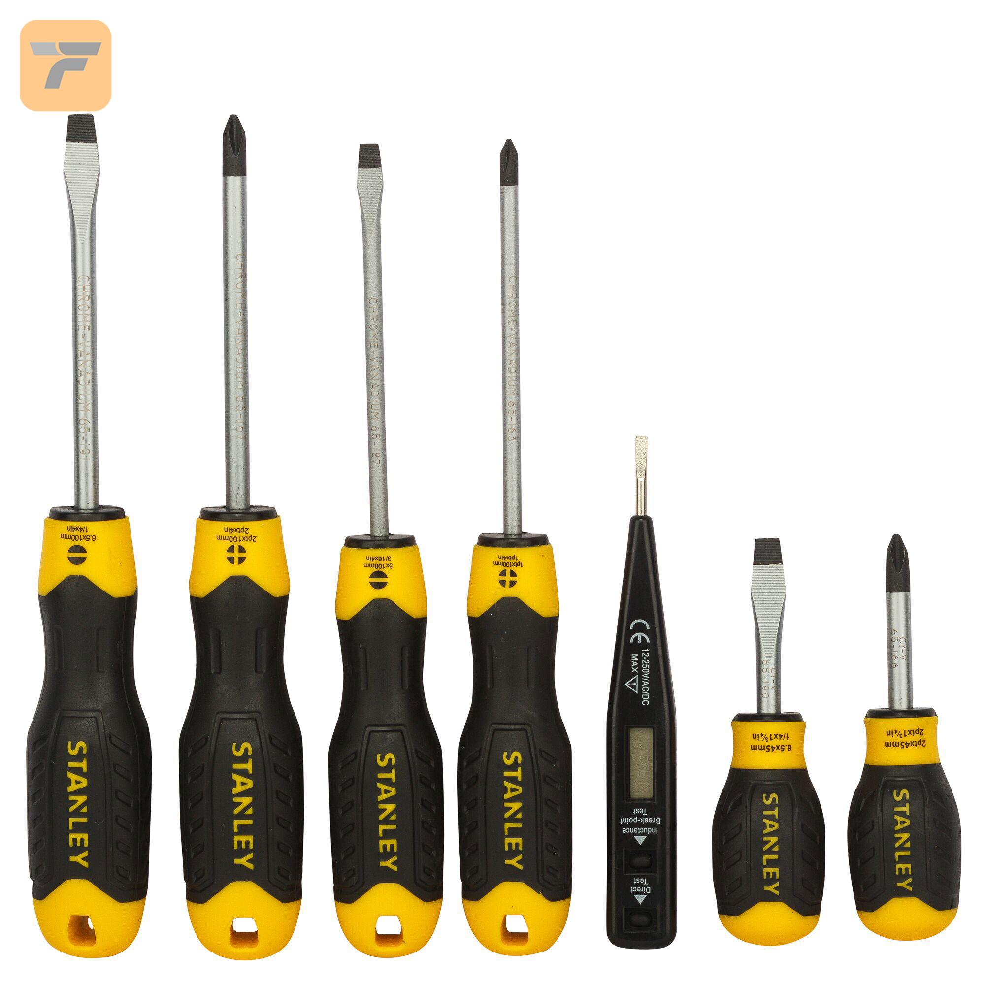 مجموعه 7 عددی پیچگوشتی استنلی