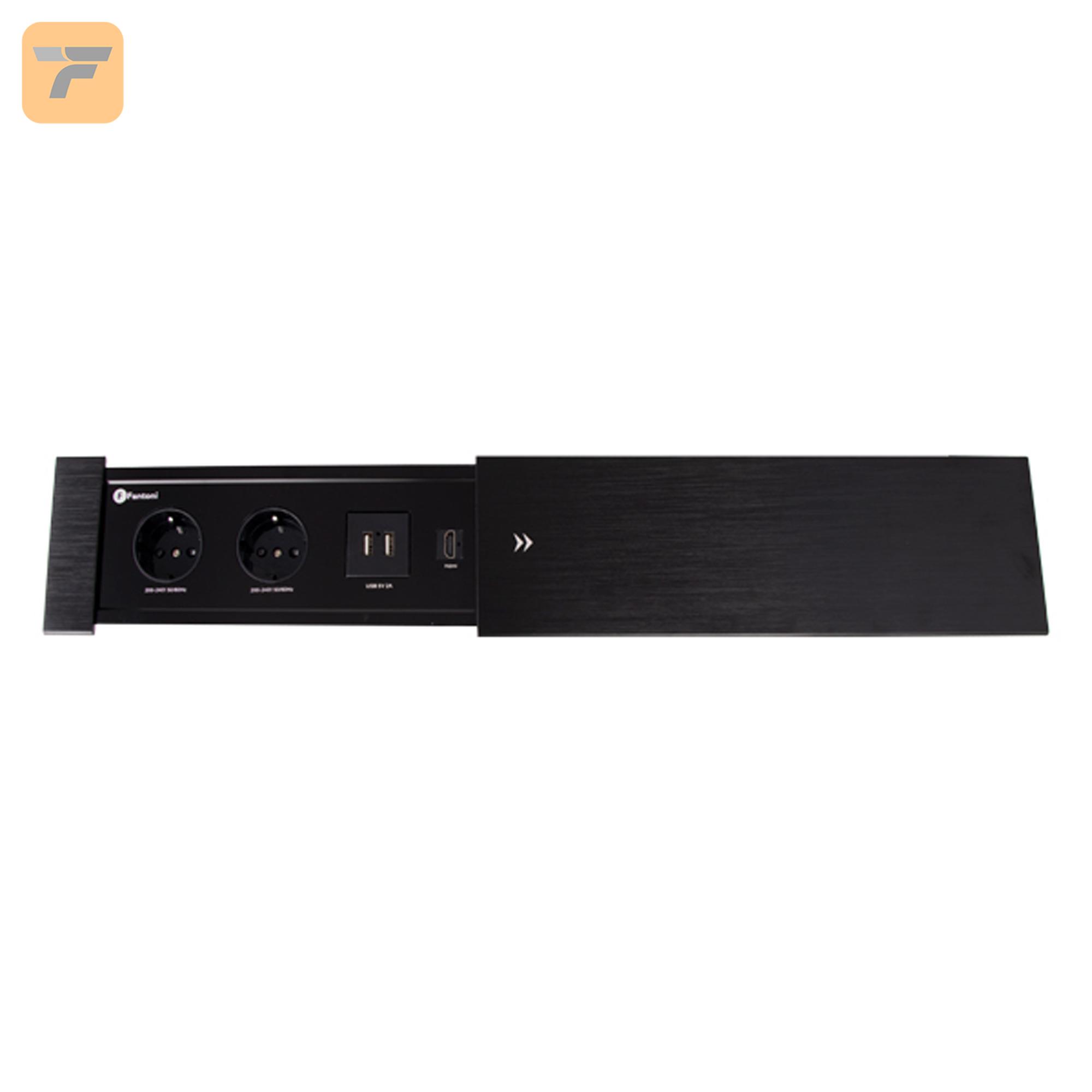 پریز برق توکار کشویی یک طرفه فانتونی