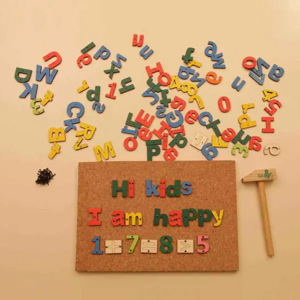 بازی میخ و چکش الفبا و اعداد انگلیسی ایپکا