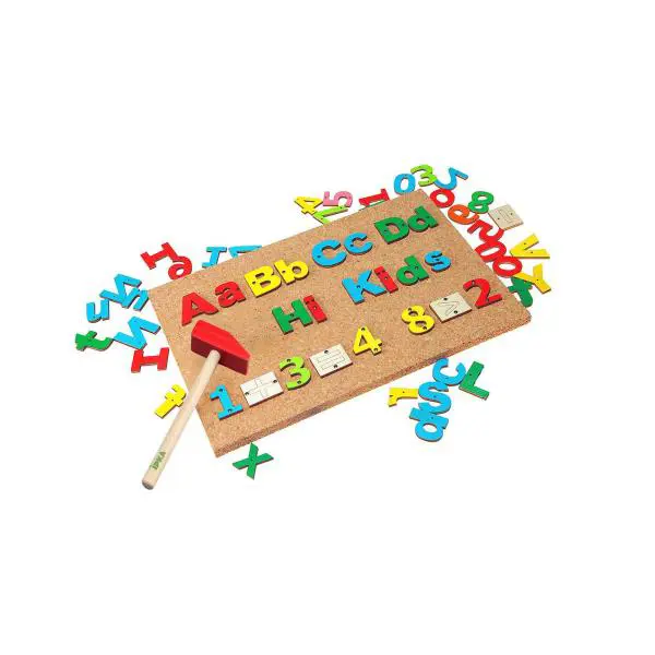 بازی میخ و چکش الفبا و اعداد انگلیسی ایپکا