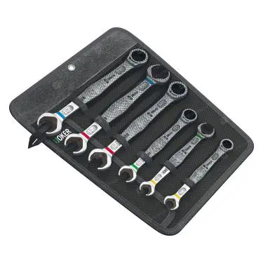 مجموعه 6عددی آچار تخت رینگی جغجغه ای ورا مدل 05020022001