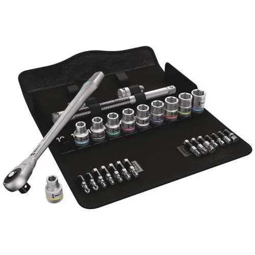 مجموعه 28 عددی آچار جغجغه ورا مدل 05004077001 سایز 1/2 اینچ