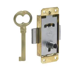 قفل ویترینی هتیچ مدل 9100016 سایز 20 میلی متر طلایی براق