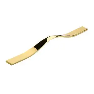 دستگیره کابینت بهریزان مدل 316-5-128 سایز 128 میلی متر طلایی براق
