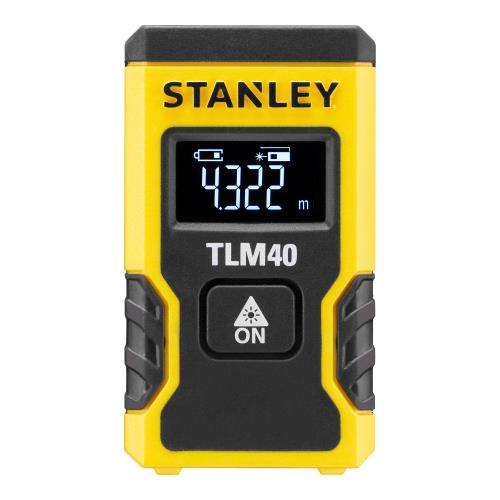 متر لیزری جیبی TLM40 استنلی مدل STHT77666 سایز 12 متر