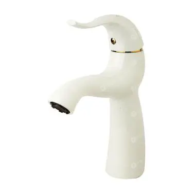 شیر روشویی راسان مدل اکتاو سفید