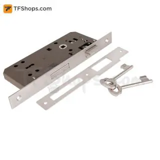 قفل کلیدی بهریزان مدل ML452-1 سایز 45 میلی متر نیکل خش دار