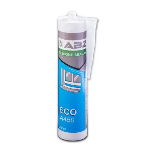 چسب درزگیر سیلیکونی ای بی زد مدل ECO A450 سایز 280 میلی لیتر شفاف چسب درزگیر سیلیکونی ای بی زد مدل ECO A450 سایز 280 میلی لیتر شفاف