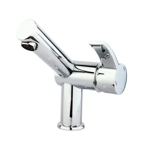 شیر روشویی ثابت راسان مدل تندیس کروم