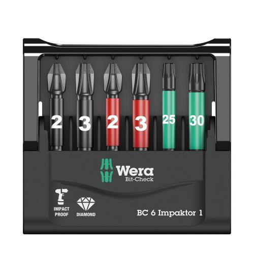 مجموعه 6 عددی سرپیچگوشتی ایمپکتور نوک الماسه ورا مدل 05073890001 مجموعه 6 عددی سرپیچگوشتی ایمپکتور نوک الماسه ورا مدل 05073890001