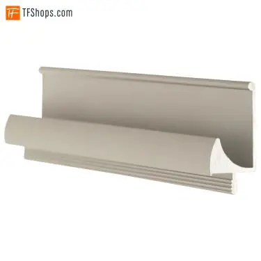 پروفیل دستگیره لام فرم فانتونی مدل L061 سایز 4.7 متر سیلور آنودایز