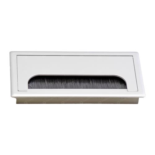 قاب داکت رومیزی پلاستیکی لولایی فانتونی مدل T370 نقره ای