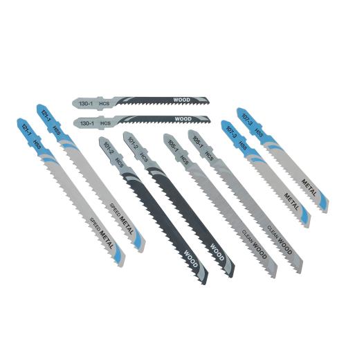 مجموعه 10 عددی تیغ اره عمودبر چوب و فلز دیوالت مدل DT2294