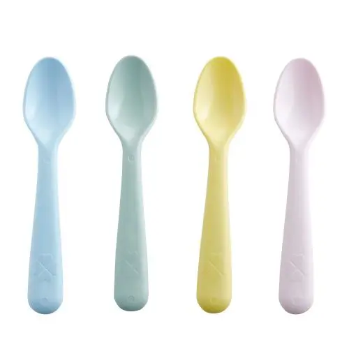 قاشق کودک ایکیا بسته 4 عددی مدل KALAS