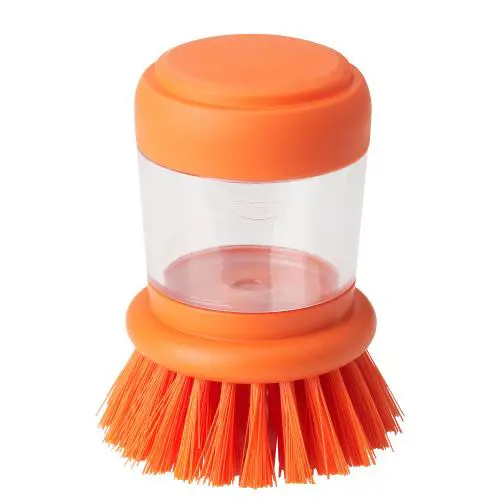 برس ظرفشویی مخزن دار ایکیا مدل VIDEVECKMAL نارنجی