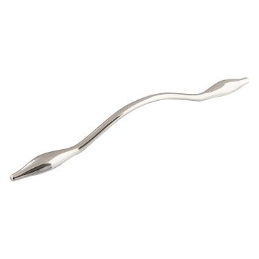 دستگیره کابینت فندی مدل F914 سایز 128 میلی متر کروم براق