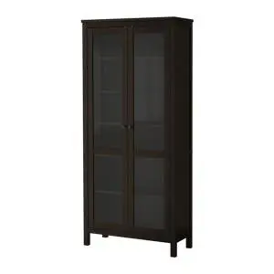 قفسه درب شیشه ای تهران فرم مدل HEMNES سایز 90 سانتی متر