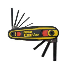 مجموعه 8 عددی آچار آلن تاشو قفل شونده استنلی مدل 0-97-552