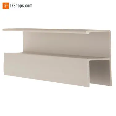 پروفیل دستگیره H فرم فانتونی مدل L011 سایز 4.7 متر سیلور آنودایز
