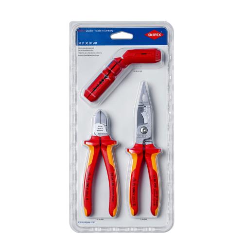 مجموعه 3 عددی ابزار برقکاری کنیپکس مدل 003130BKV01