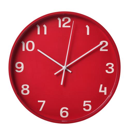 ساعت دیواری ایکیا مدل PLUTTIS قرمز
