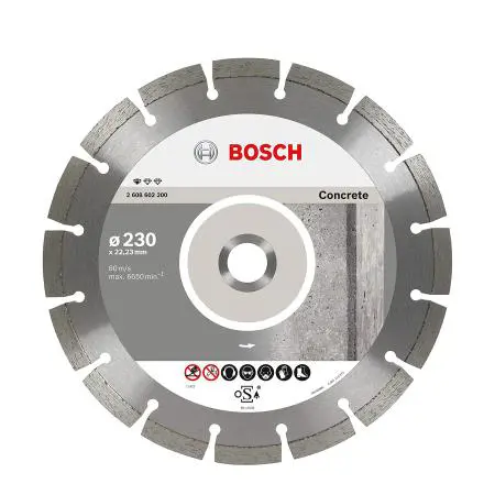 تیغ برش بتن بوش مدل 2608602200 سایز 230 میلی متر