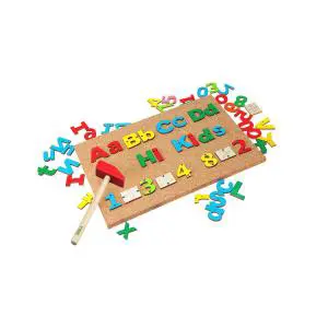 بازی میخ و چکش الفبا و اعداد انگلیسی ایپکا مدل GD3010 سایز 188 قطعه