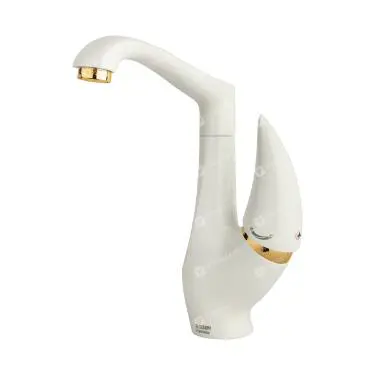 شیر روشویی راسان مدل هیپو سفید