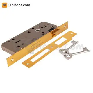 قفل کلیدی بهریزان مدل ML455-1 سایز 45 میلی متر طلایی براق