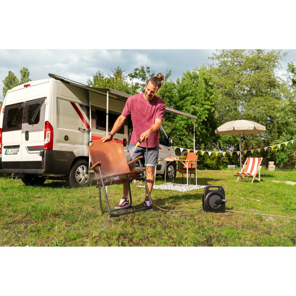 شلنگ جمع‌کن دیواری کرشر