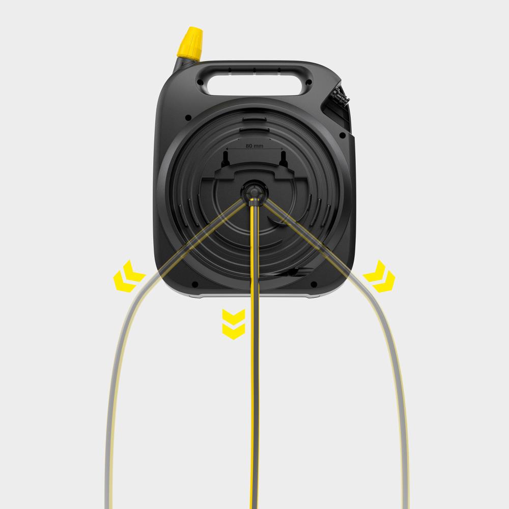 شلنگ جمع‌کن دیواری کرشر