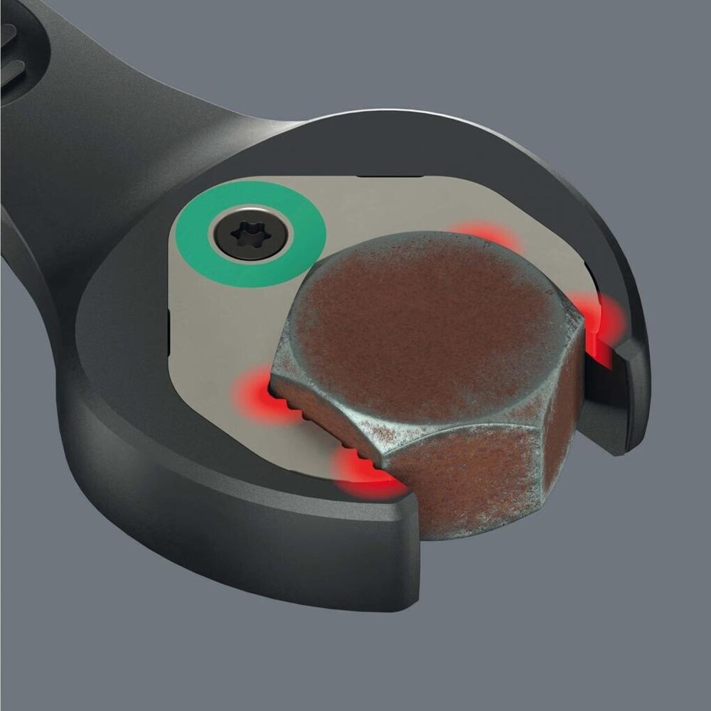 مجموعه 11عددی آچار تخت رینگی جوکر جغجغه‌ای مشکی ورا