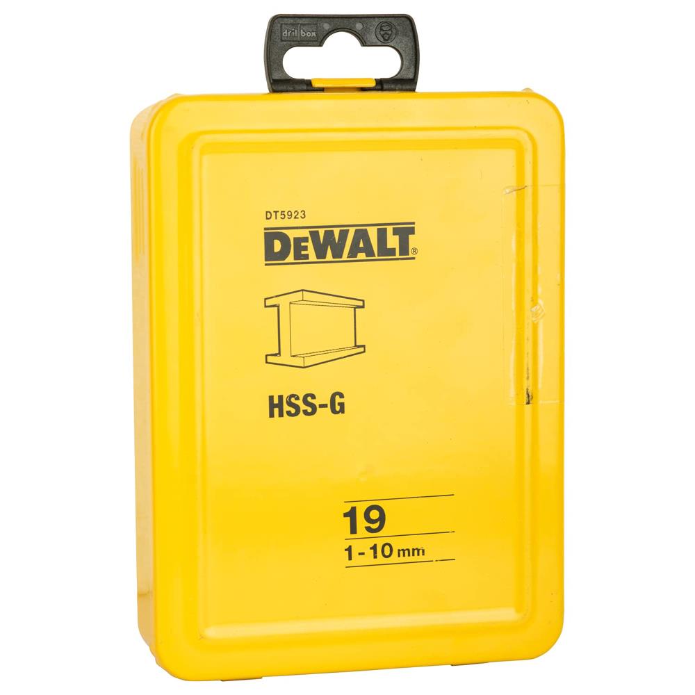 مجموعه 19 عددی مته فلز HSS-G دیوالت