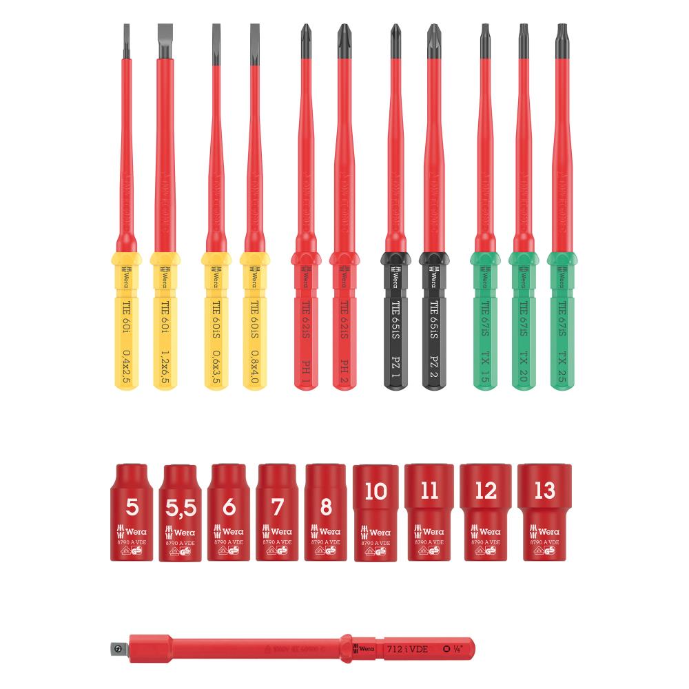 مجموعه 25 عددی پیچگوشتی فشار قوی ورا