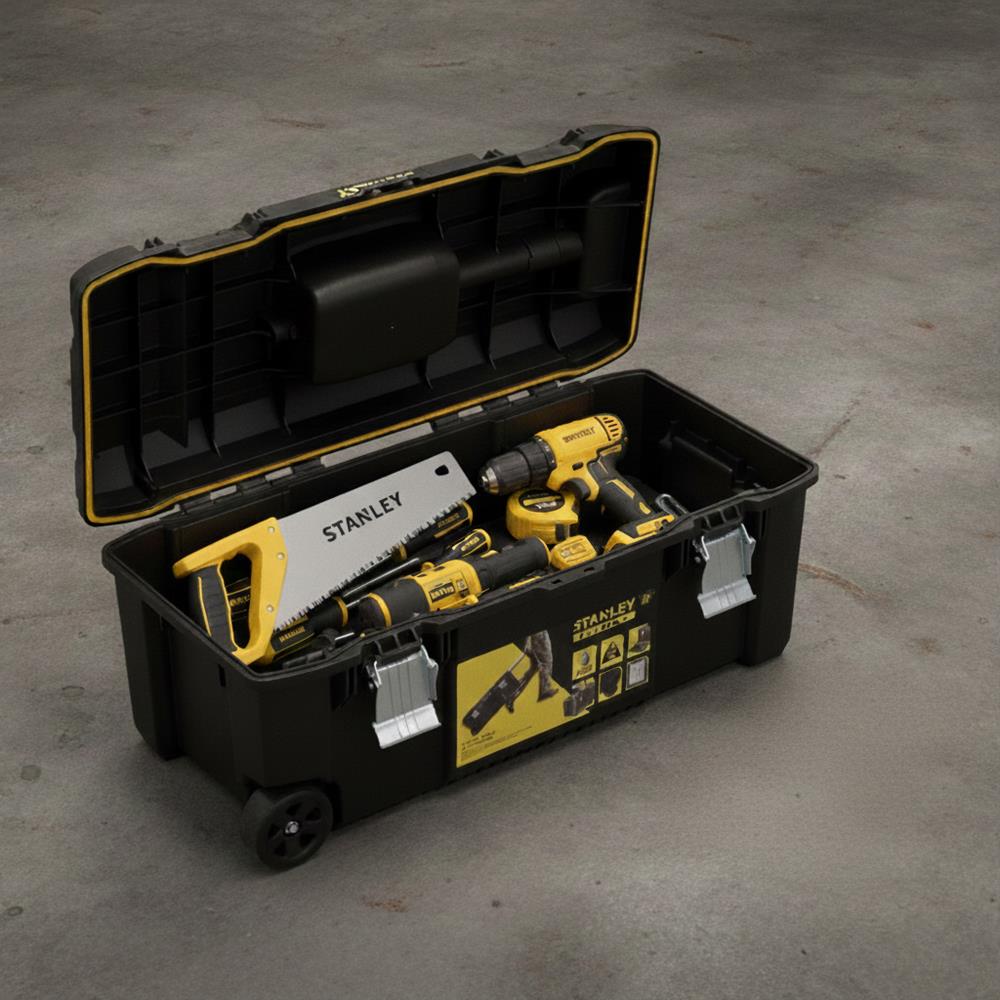 جعبه ابزار چرخ‌دار استنلی