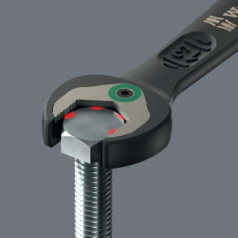 مجموعه 11عددی آچار تخت رینگی جوکر جغجغه‌ای مشکی ورا