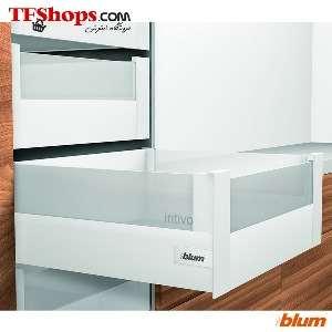 ریل کشو سوپر مارکتی دیواره شیشه بلوم مدل intivo interior سایز 500 میلی متر