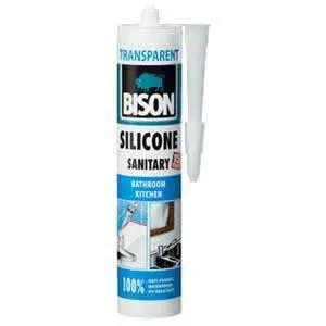 چسب سیلیکون بایسن مدل silicone سایز 280 میلی لیتر شفاف