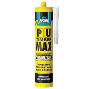 چسب بایسن مدل PU MAX سایز 340 گرم شفاف