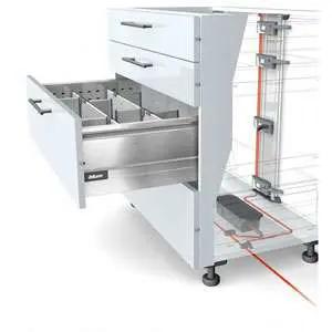 مجموعه وسایل کشو برقی بلوم مدل SERVO DRIVE 2Drawer