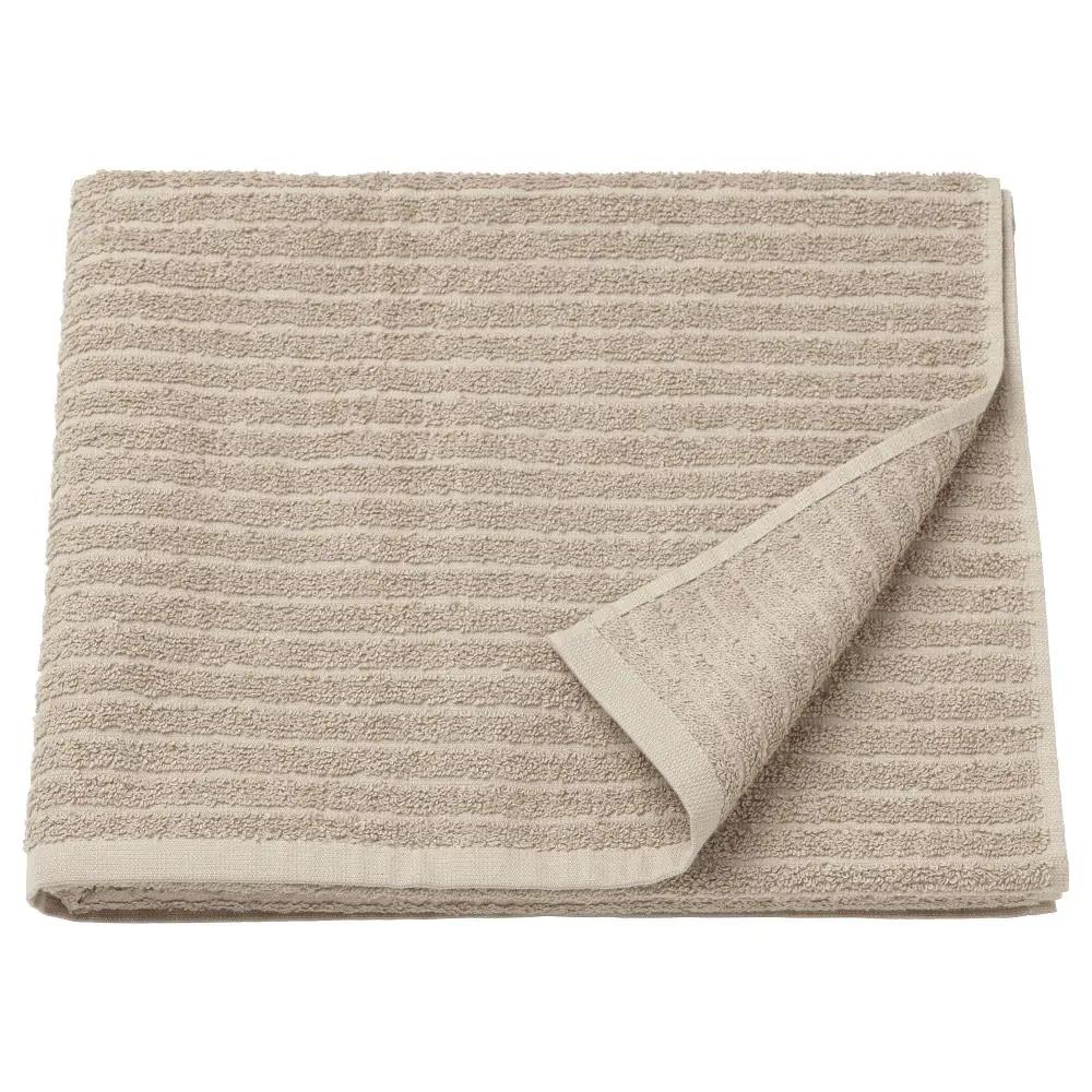 حوله حمام ایکیا مدل VAGSJON سایز 70×140 سانتی متر بژ